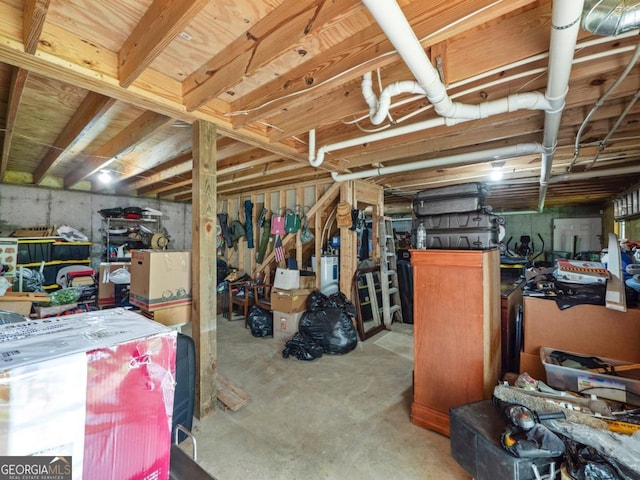 5293 Hopewell Ln, Gainesville, GA 30507 - view of unfinished basement