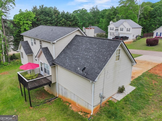 5293 Hopewell Ln, Gainesville, GA 30507 - view from above of property
