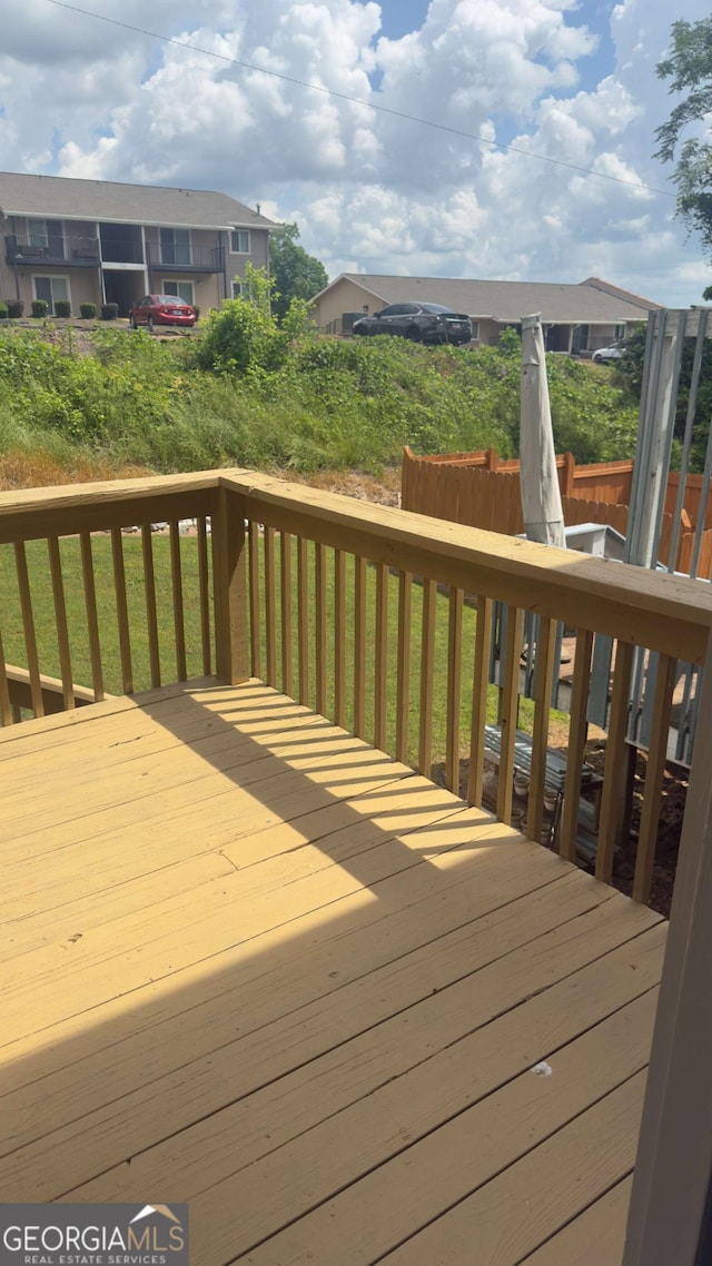 138 Tamara Ct, Athens, GA 30606 - view of wooden deck