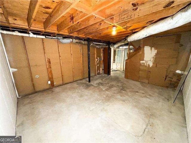 6092 Leverett Dr, Lithonia, GA 30038 - view of unfinished below grade area
