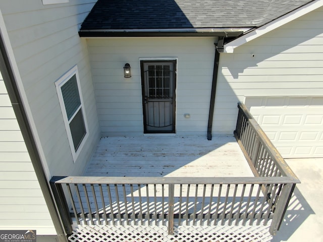 1560 Sarah M Harden Dr, Atlanta, GA 30311 - deck with a garage