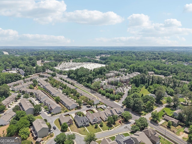 1840 Brighton Blvd SE, Atlanta, GA 30316 - aerial view of residential area with a forest