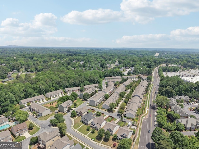 1840 Brighton Blvd SE, Atlanta, GA 30316 - aerial view of residential area featuring a heavily wooded area