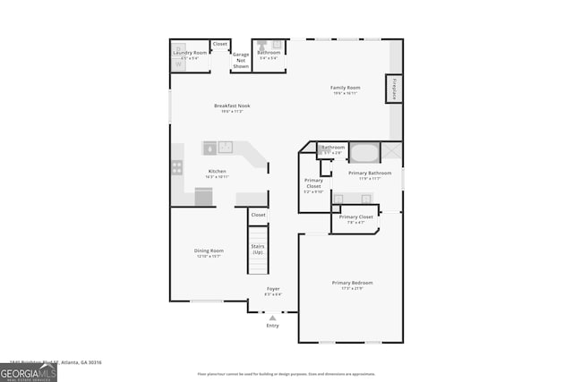 1840 Brighton Blvd SE, Atlanta, GA 30316 - floor plan / room layout