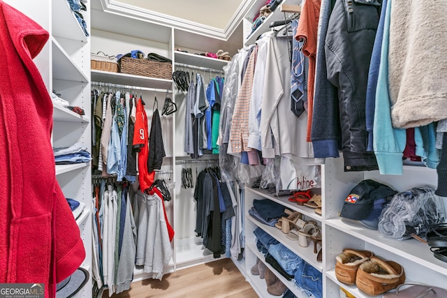 3636 Habersham Rd NW Unit 2101, Atlanta, GA 30305 - walk in closet with wood finished floors