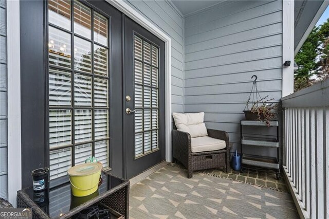 508 Vinings Forest Ct SE, Smyrna, GA 30080 - property entrance with french doors