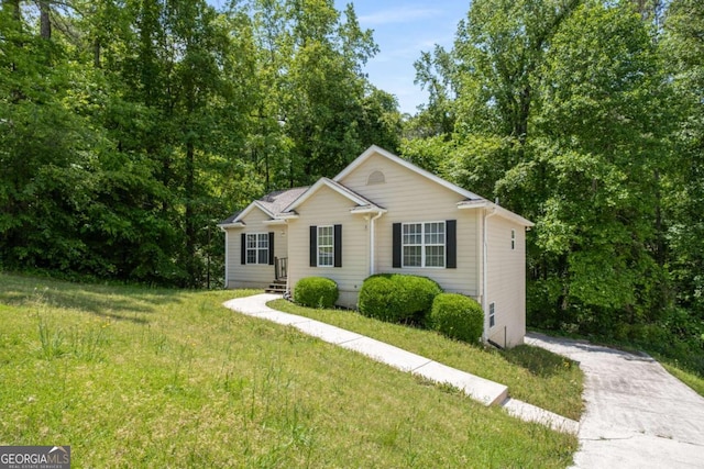 175 Hearth Way, Fairburn, GA 30213 - single story home with a front lawn
