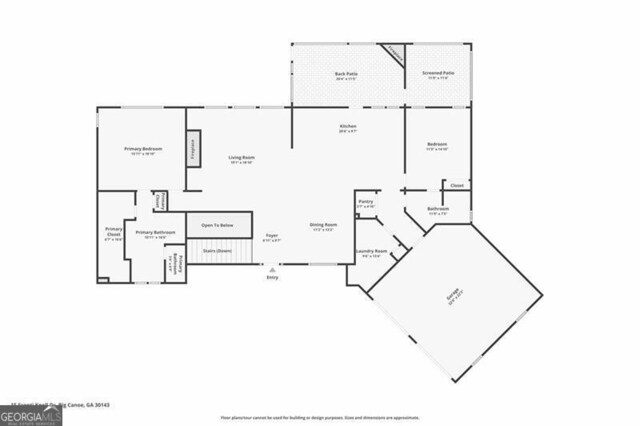 15 Sconti Knoll Dr, Jasper, GA 30143 - home floor plan