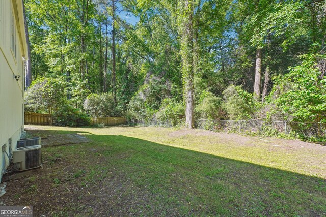3708 Canadian Way, Tucker, GA 30084 - view of yard featuring central AC