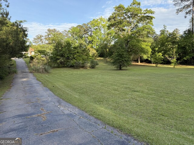 view of road