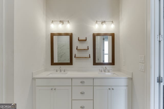 1023 Harvest Park Ln, Suwanee, GA 30024 - full bath with double vanity