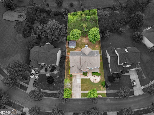 aerial view