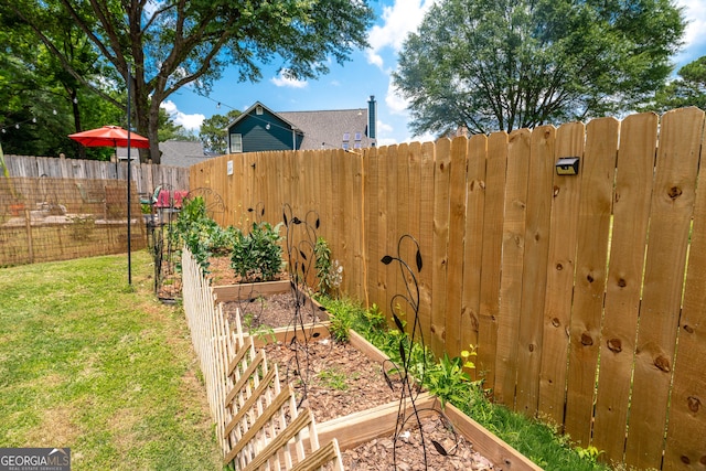 2349 June Springs Dr SW, Marietta, GA 30008 - view of yard with a garden