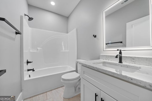 103 Spruce Ln, Eatonton, GA 31024 - full bath with vanity and shower / bath combination