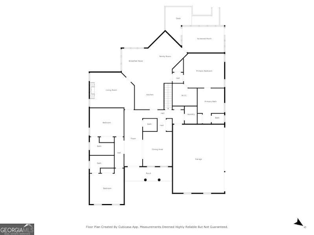 7511 Biltmore Ln, Douglasville, GA 30135 - property floor plan