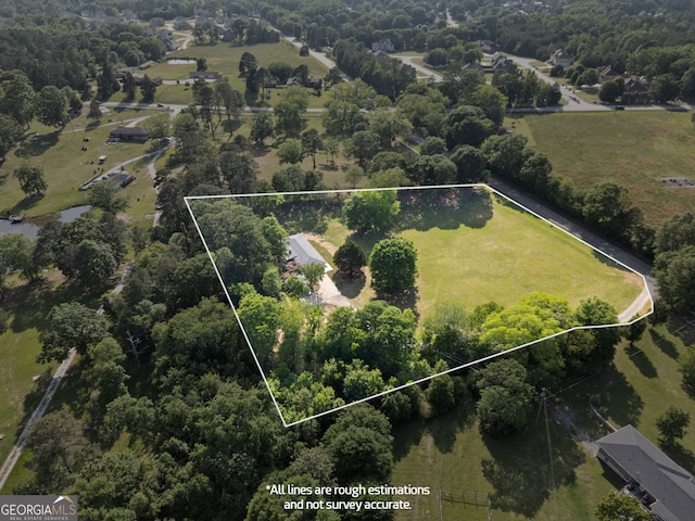 2604 Flat Shoals Rd SW, Conyers, GA 30094 - view of property location with property parcel outlined