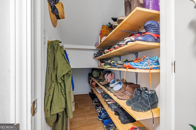 view of storage room