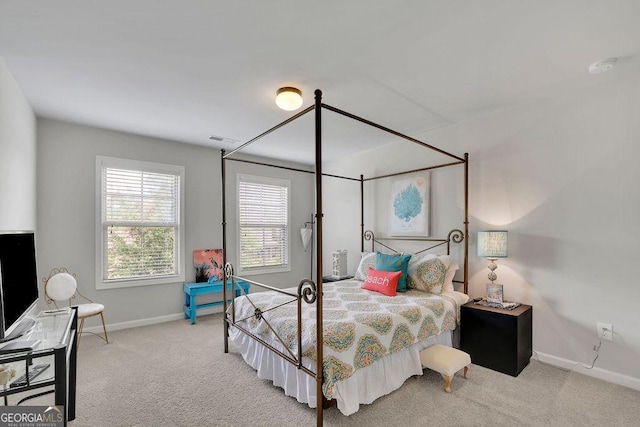 4050 Pleasant Woods Dr, Cumming, GA 30028 - carpeted bedroom featuring baseboards