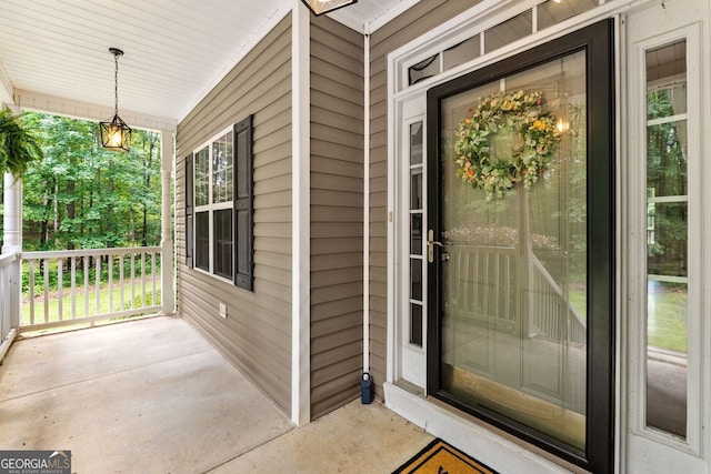 84 Creekside Ct, Zebulon, GA 30295 - view of exterior entry with covered porch