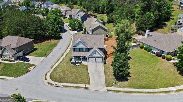 380 Longwood Pl, Dallas, GA 30132 - aerial perspective of suburban area