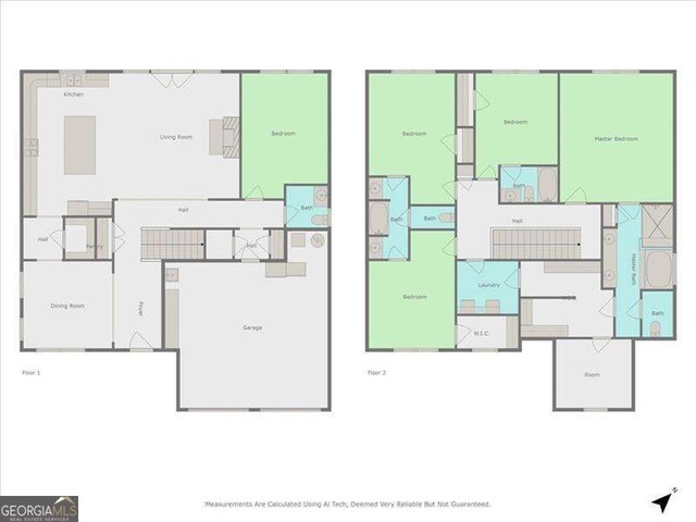 380 Longwood Pl, Dallas, GA 30132 - floor plan / room layout