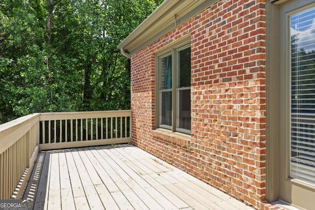 view of deck