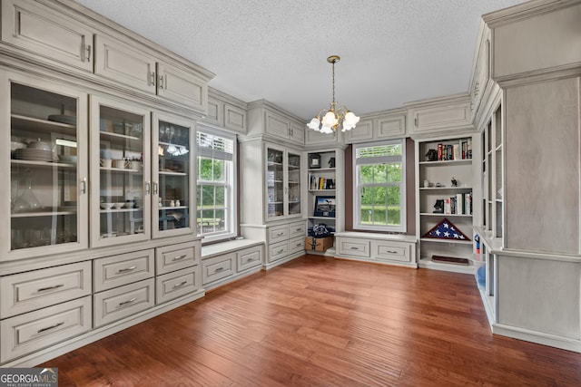 233 Clark Rd, Midville, GA 30441 - spacious closet with a chandelier and wood finished floors