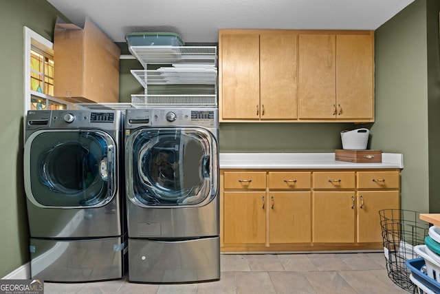 233 Clark Rd, Midville, GA 30441 - laundry room with cabinet space and separate washer and dryer