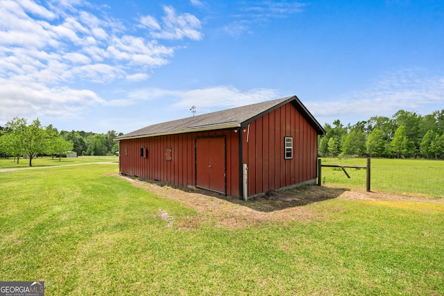 233 Clark Rd, Midville, GA 30441 - view of shed