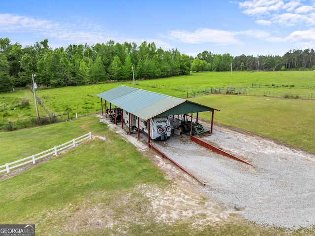 233 Clark Rd, Midville, GA 30441 - view of rural area featuring a pastoral area