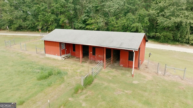 233 Clark Rd, Midville, GA 30441 - view of horse barn
