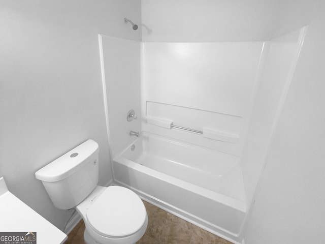 4504 Cedar Ridge Trl, Stone Mountain, GA 30083 - full bath with toilet and shower / tub combination