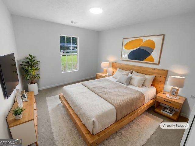 4504 Cedar Ridge Trl, Stone Mountain, GA 30083 - carpeted bedroom featuring baseboards