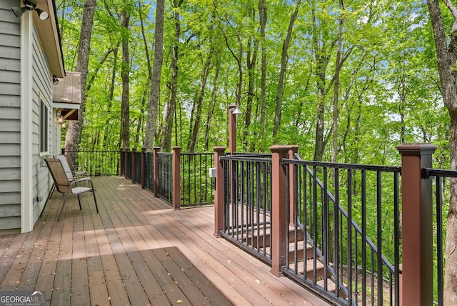 view of deck