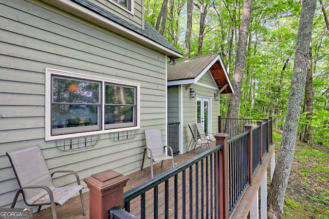 view of deck