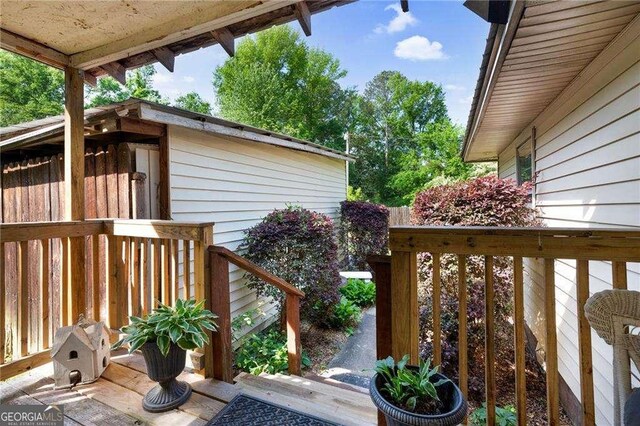 413 New Town Rd NE, Calhoun, GA 30701 - deck with a grill