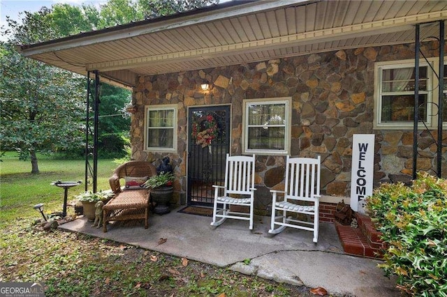 413 New Town Rd NE, Calhoun, GA 30701 - view of patio