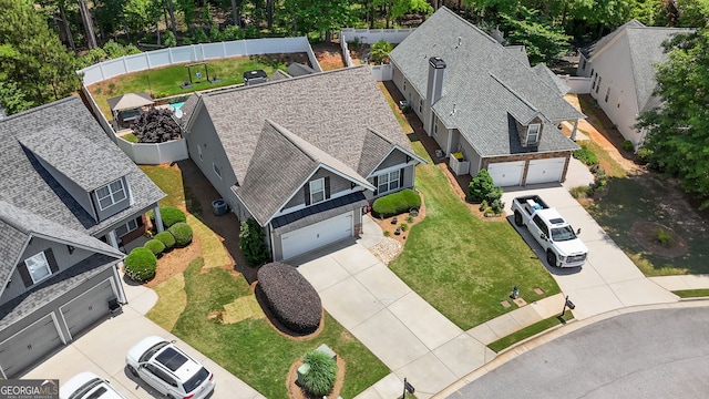58 Gables Way, Newnan, GA 30265 - aerial view of property and surrounding area
