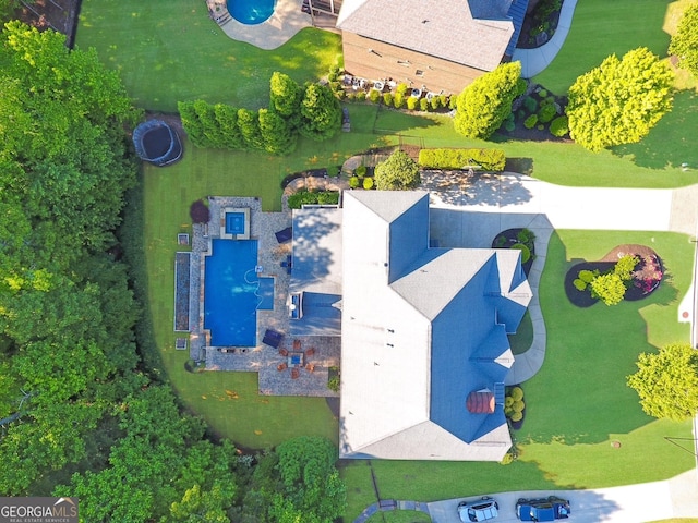 drone / aerial view