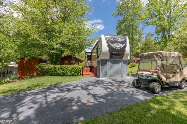 43 Tip Top Cir, Cleveland, GA 30528 - view of community featuring a yard and driveway