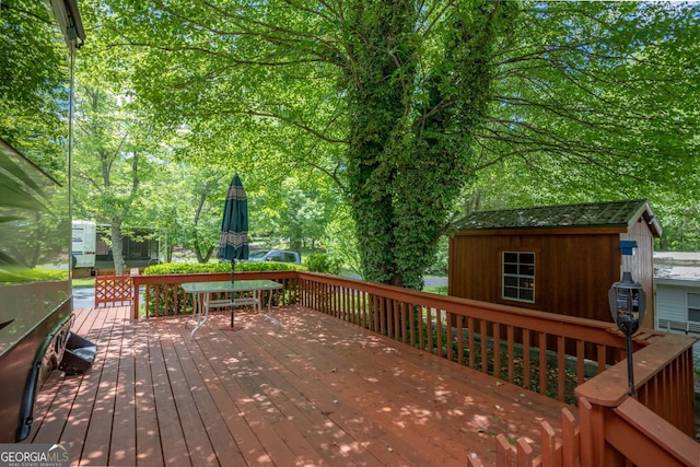 43 Tip Top Cir, Cleveland, GA 30528 - view of deck