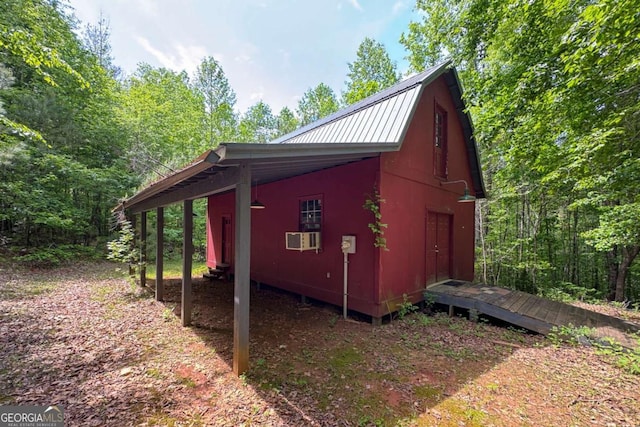 view of barn