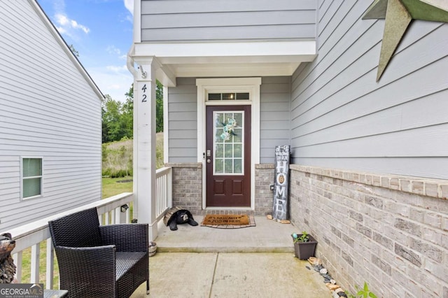 view of property entrance
