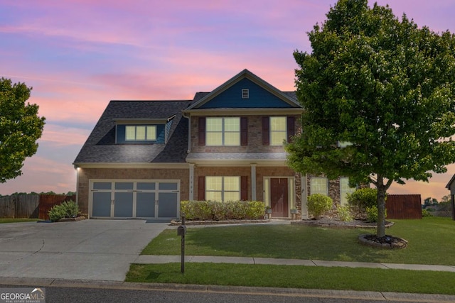 1903 Henderson Falls Way, Braselton, GA 30517 - view of front of house with concrete driveway