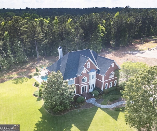 20207 Ga Highway 11 N, Monticello, GA 31064 - view from above of property with a forest