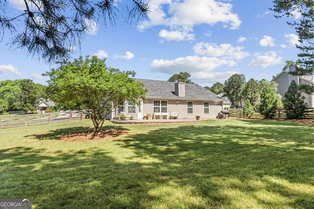 108 Wortham Dr, Buckhead, GA 30625 - view of yard with a patio