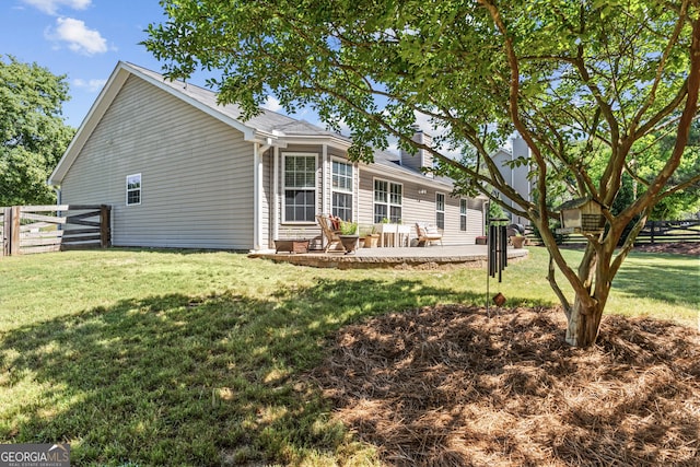 108 Wortham Dr, Buckhead, GA 30625 - view of home's exterior with a patio