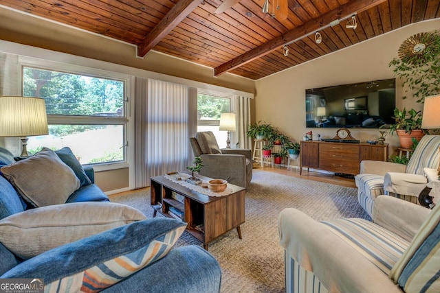 3449 Archwood Dr, Doraville, GA 30340 - living area with wood ceiling