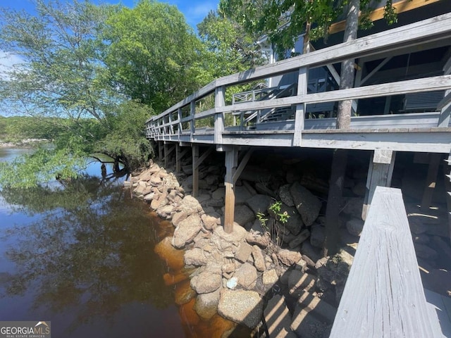 750 Warners Lndg, Hortense, GA 31543 - exterior space with a water view