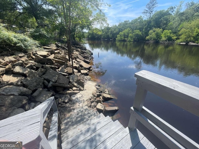 750 Warners Lndg, Hortense, GA 31543 - dock with a water view